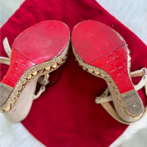 Christian Louboutin pyraclou 110 mm wedge - Picture 7 of 7